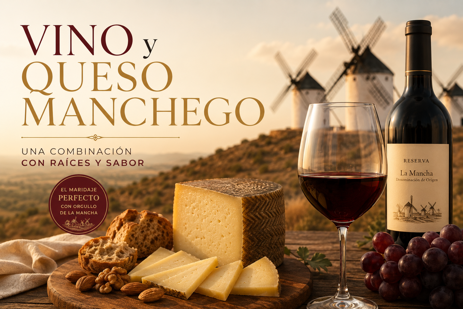 Descubre los Vinos Perfectos para Queso Manchego