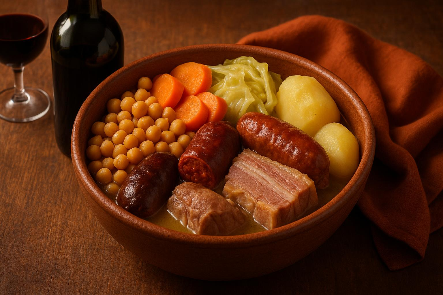 El vino perfecto para acompañar un cocido madrileño