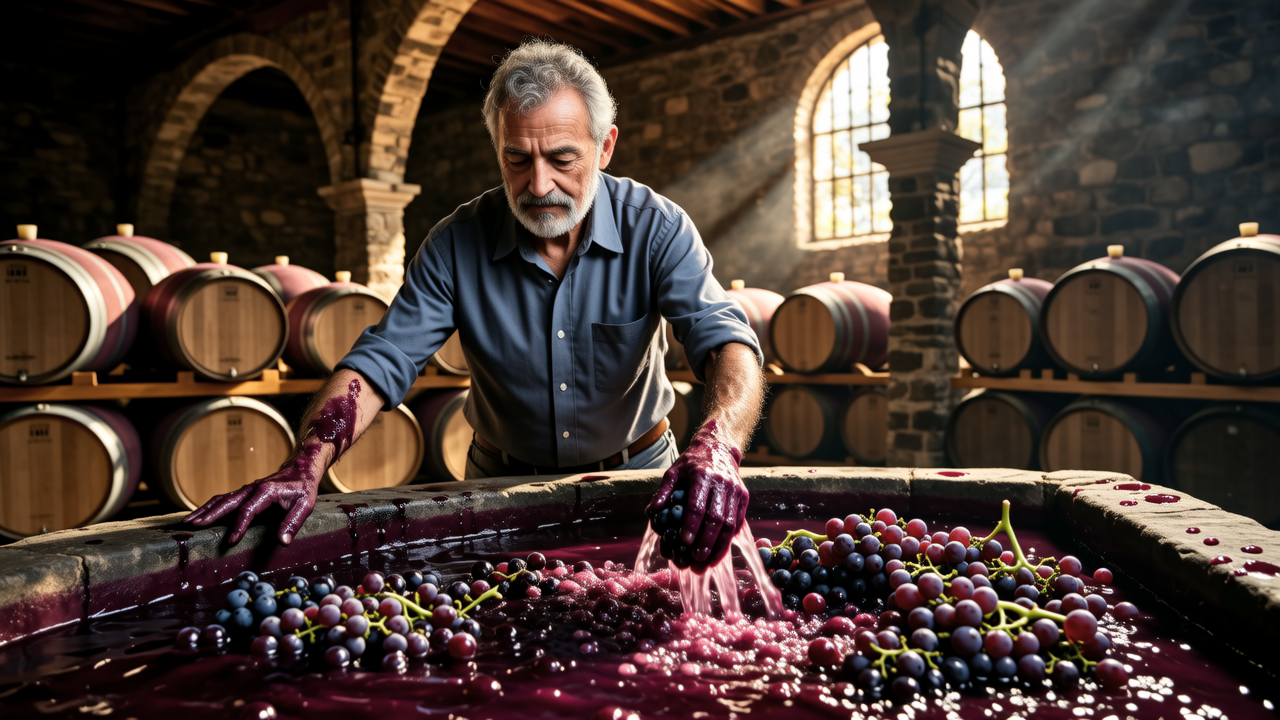 Secretos Elaboración Vino Tinto: Desde la Uva al Barril